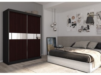 Szafa przesuwna Tala 160 Czarna