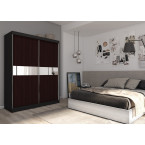 Szafa przesuwna Tala 160 Czarna