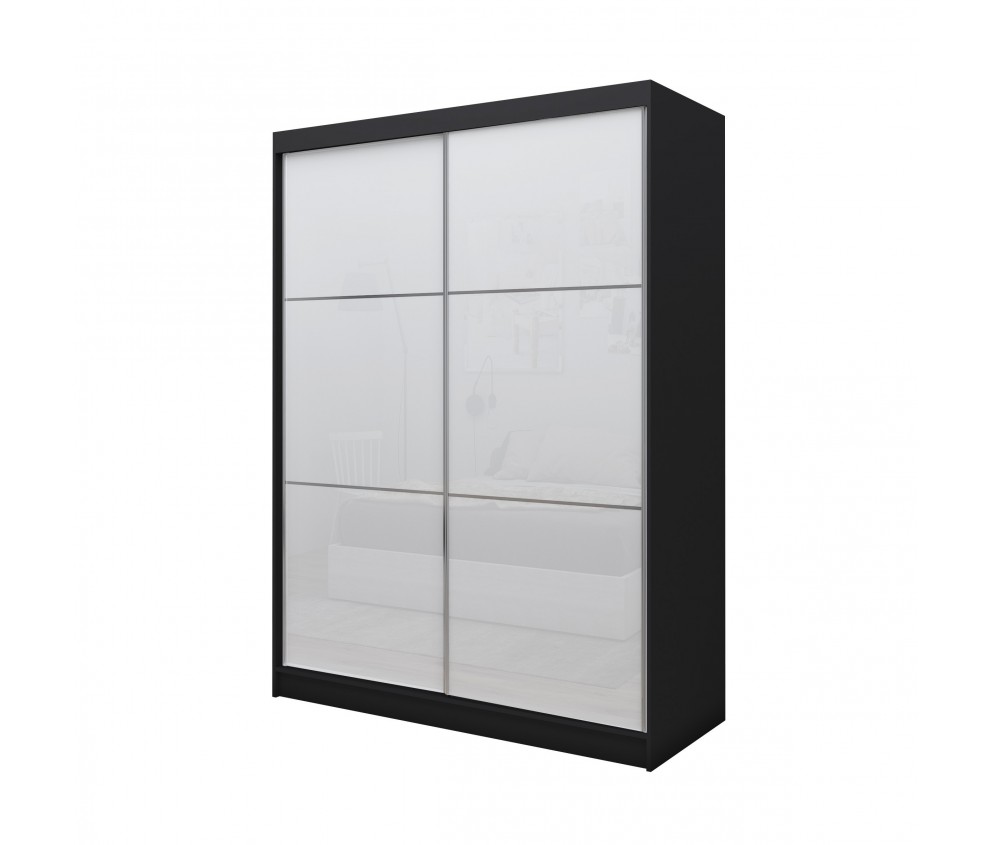 Szafa przesuwna Derino 160 Czarna