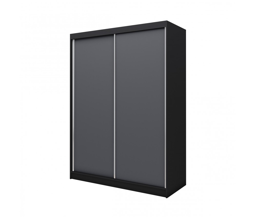 Szafa przesuwna Telo 160 Czarna