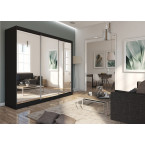 Szafa przesuwna Deloro 240 Czarna