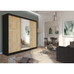 Szafa przesuwna Maka 240 Czarna