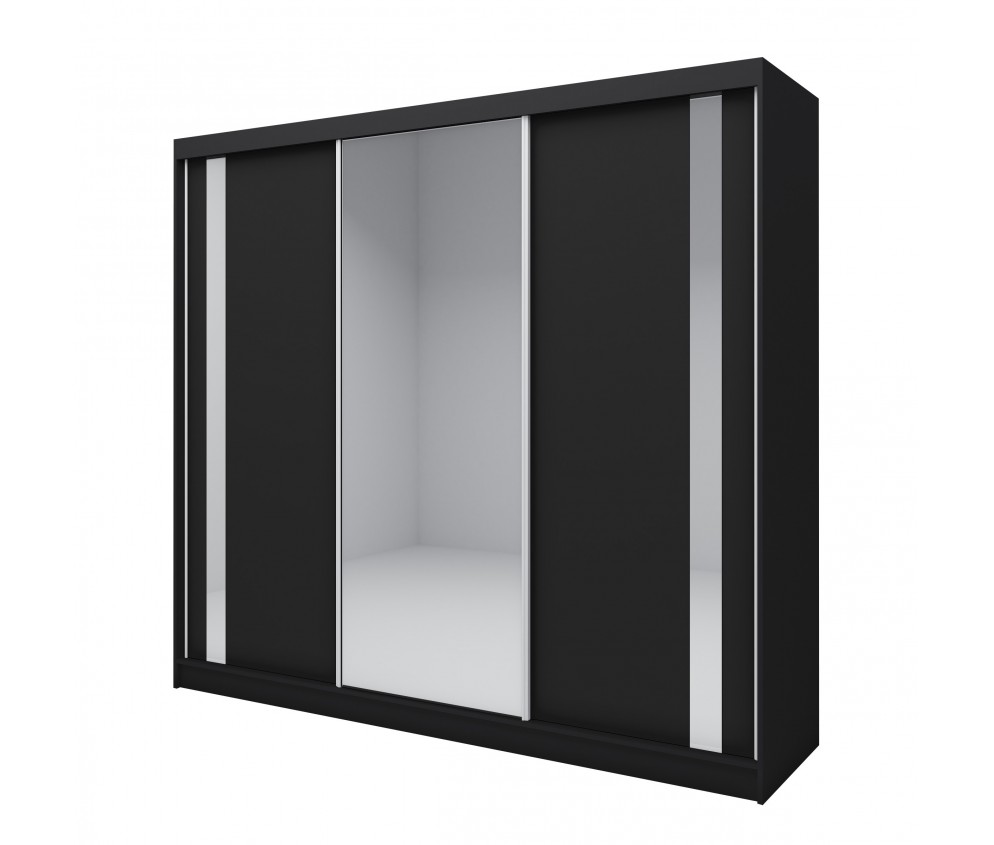 Szafa przesuwna Grab 240 Czarna