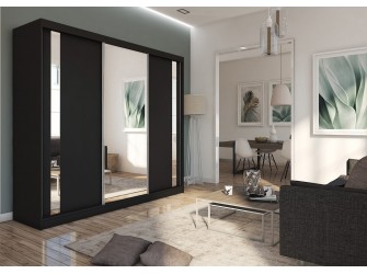 Szafa przesuwna Grab 240 Czarna