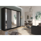 Szafa przesuwna Grab 240 Czarna