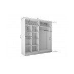 Szafa przesuwna Telo 200