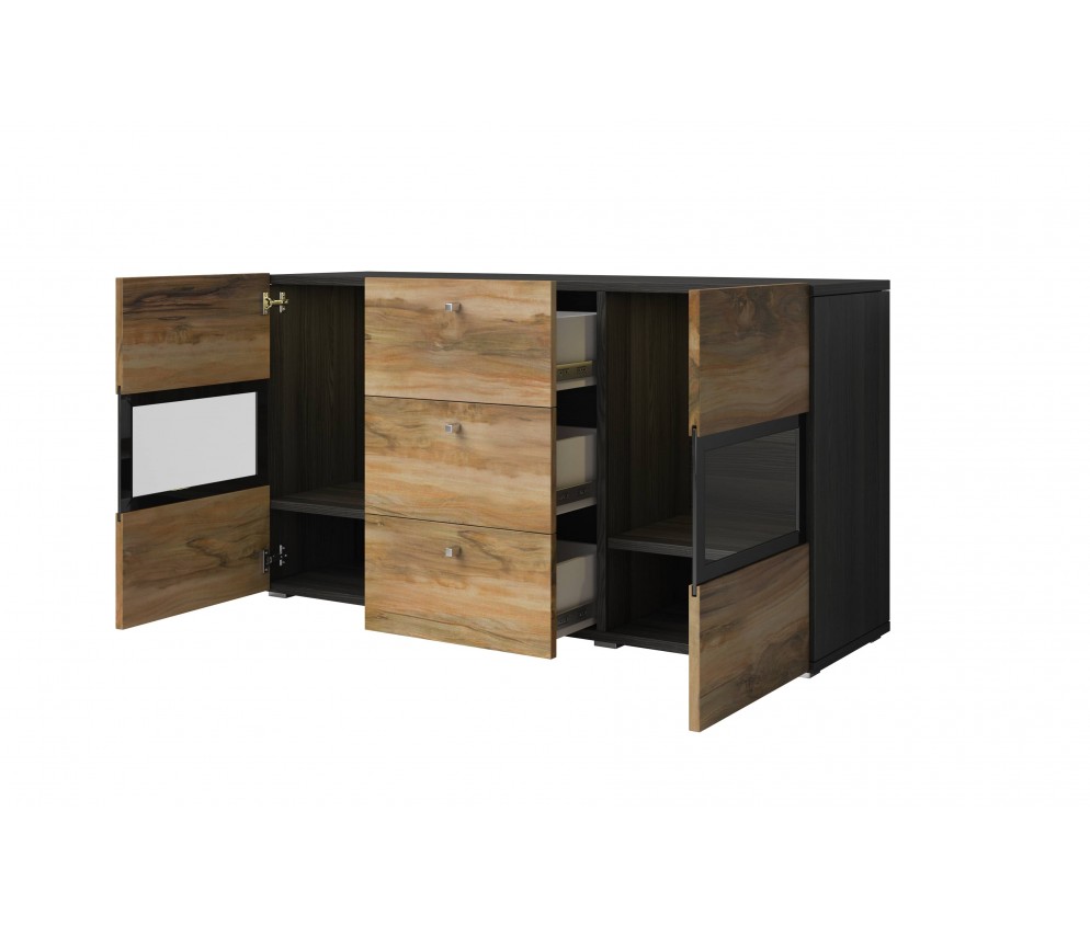 Komoda Lano Sattin Orzech - Touchwood