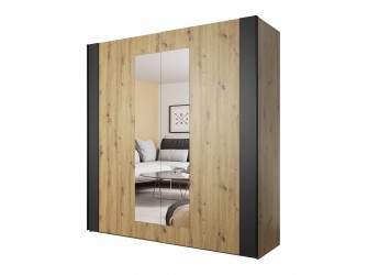 Szafa Singe Dąb Artisan/Czarny 18 200