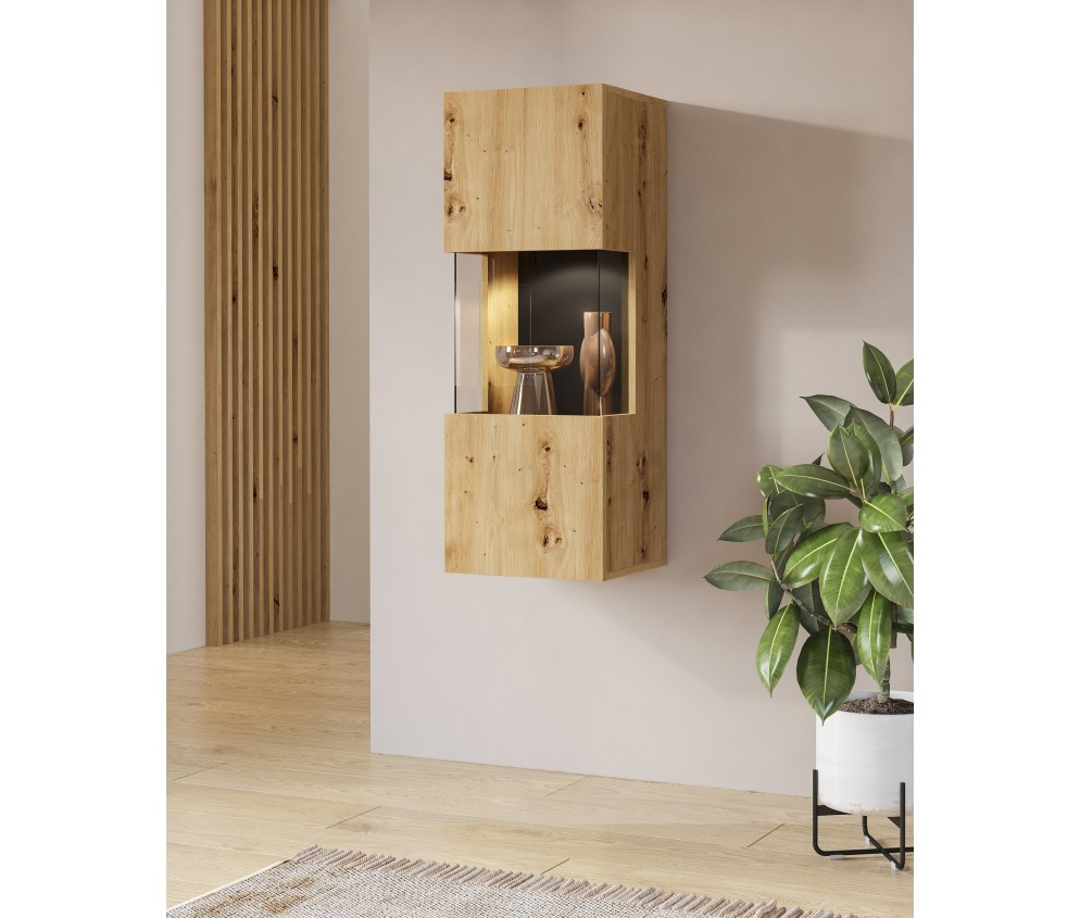 Witryna Eva 07 L/P Dąb Artisan