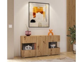 Komoda Eva 3D 25 Dąb Artisan