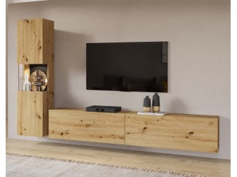 Meblościanka Eva 09 Dąb Artisan