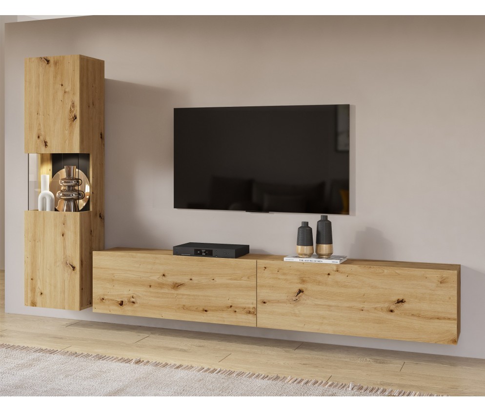 Meblościanka Eva 09 Dąb Artisan