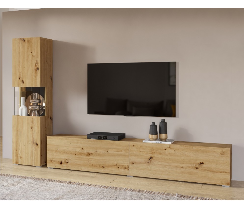 Meblościanka Eva 09 Dąb Artisan