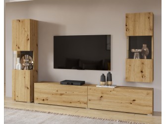 Meblościanka Eva 10 Dąb Artisan