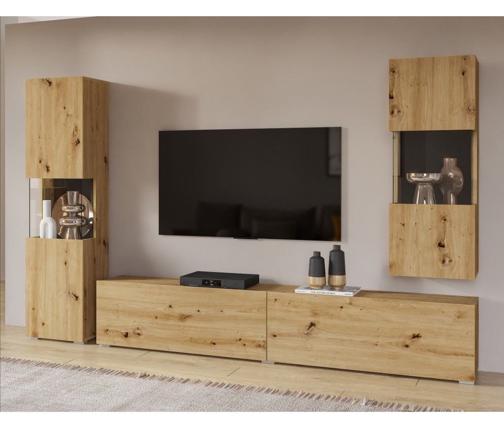 Meblościanka Eva 10 Dąb Artisan