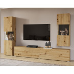 Meblościanka Eva 10 Dąb Artisan