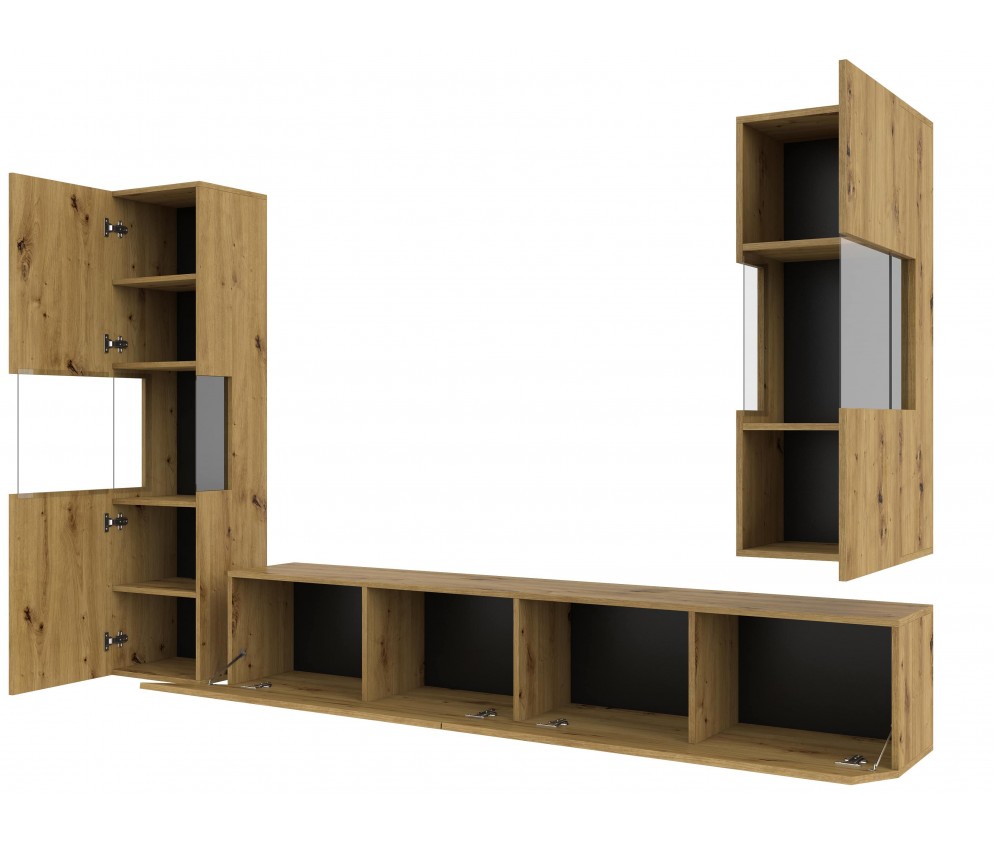 Meblościanka Eva 10 Dąb Artisan