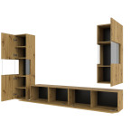 Meblościanka Eva 10 Dąb Artisan