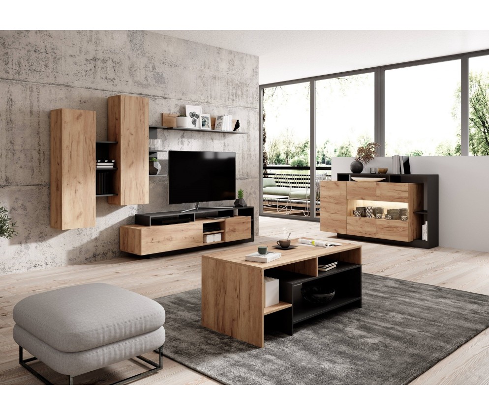 Stolik kawowy Alva Antracyt