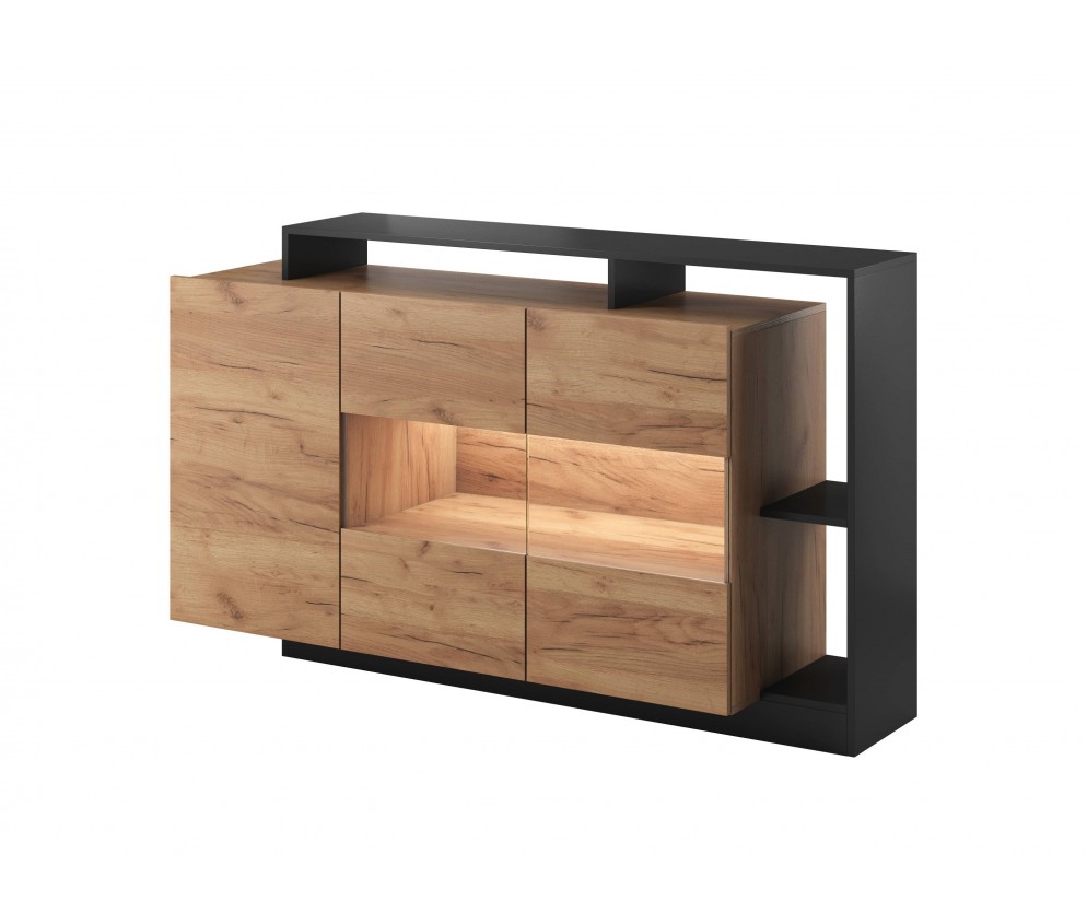 Komoda Alva antracyt