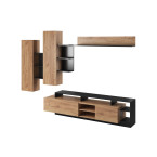 Meblościanka Alva Antracyt