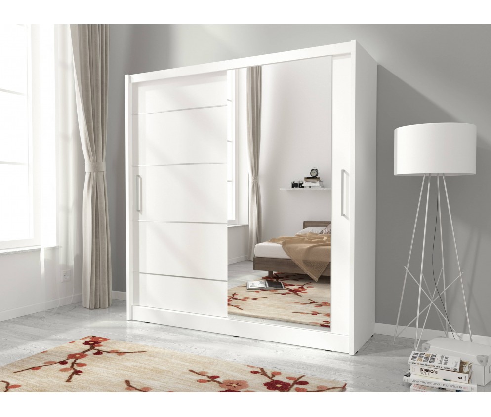 Szafa Przesuwna Mano I ALU 180