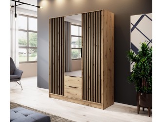 Szafa Telo 3D Z Lustrem