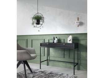 Toaletka Viva 104 Czarny Mat/Czarny stelaż