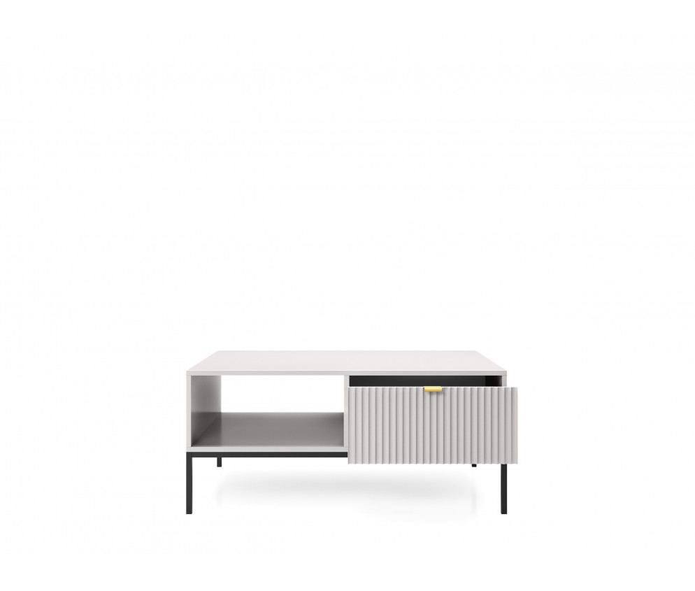 Ława Viva 104 Szary Mat/Czarny stelaż