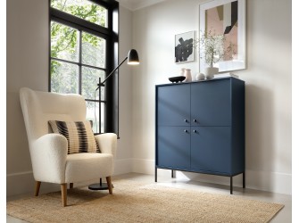 Komoda Mira 4D 104 Granat