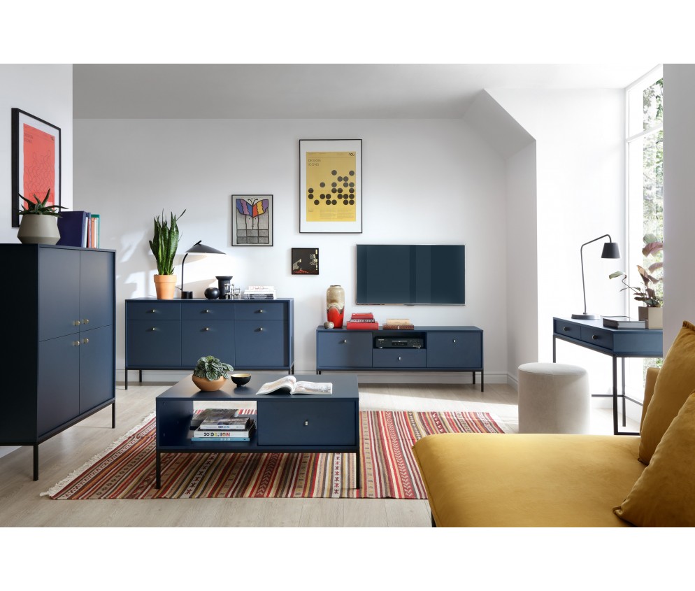 Komoda Mira 154 3D3SZ Granat