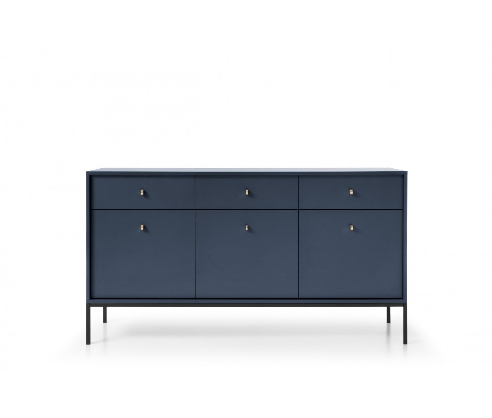 Komoda Mira 154 3D3SZ Granat