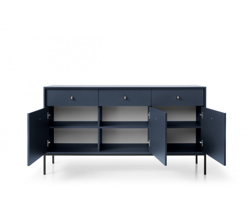 Komoda Mira 154 3D3SZ Granat