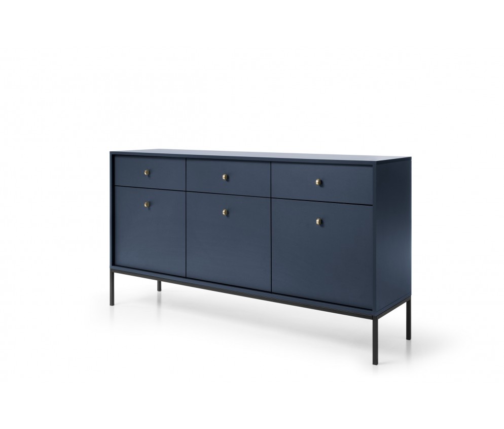 Komoda Mira 154 3D3SZ Granat