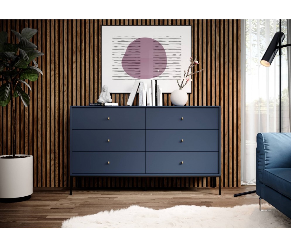 Komoda Mira 154 6SZ Granat