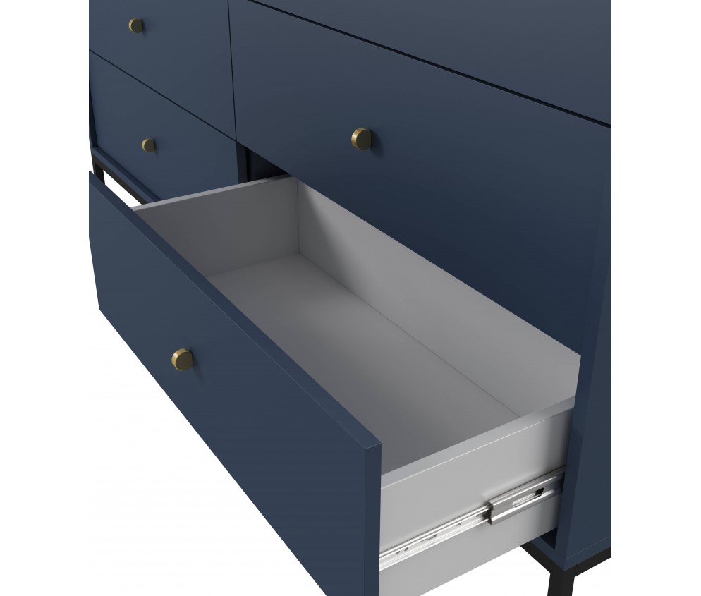 Komoda Mira 154 6SZ Granat