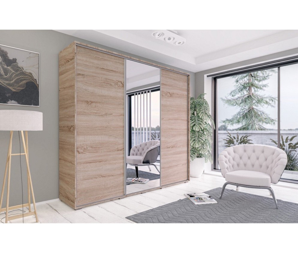 Szafa Modern 250 Szuflady Półki