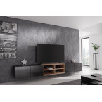 Szafka RTV Molly 300 Frezowana Otwarta