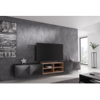 Szafka RTV Cleo 300 Frezowana Otwarta