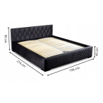 Łóżko Lela 140x200