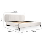 Łóżko Aron 160x200