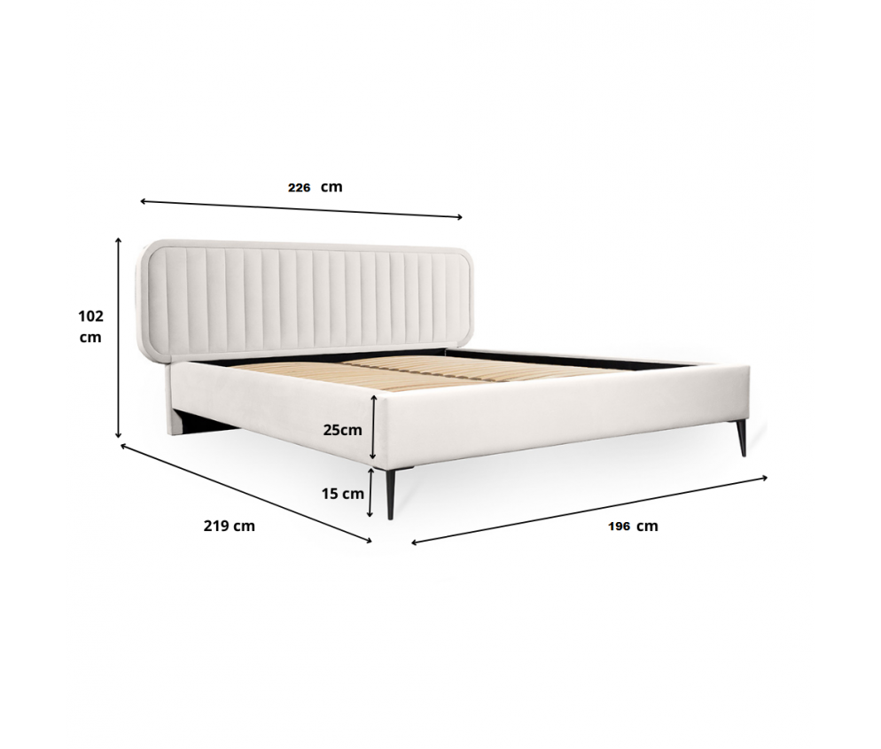 Łóżko Aron 180x200