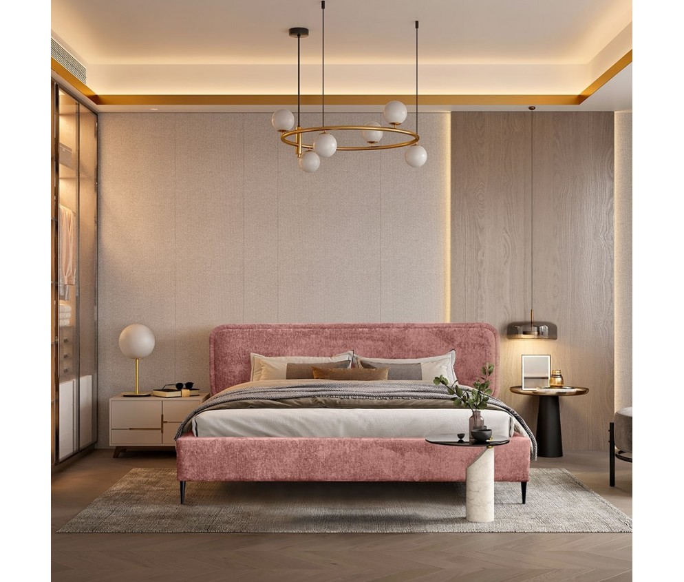 Łóżko Aron gładkie 160x200