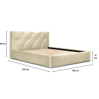 Łóżko Kona 180x200