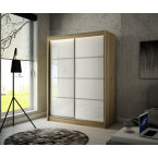 Szafa przesuwna Piro II 200 Połysk Lacobel