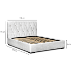 Łóżko Delo 140x200