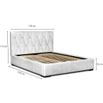 Łóżko Delo 160x200