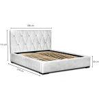 Łóżko Delo 180x200