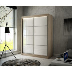 Szafa przesuwna Piro II 200 Połysk Lacobel