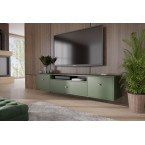 Szafka RTV Mell Zielony mat Mat wisząca